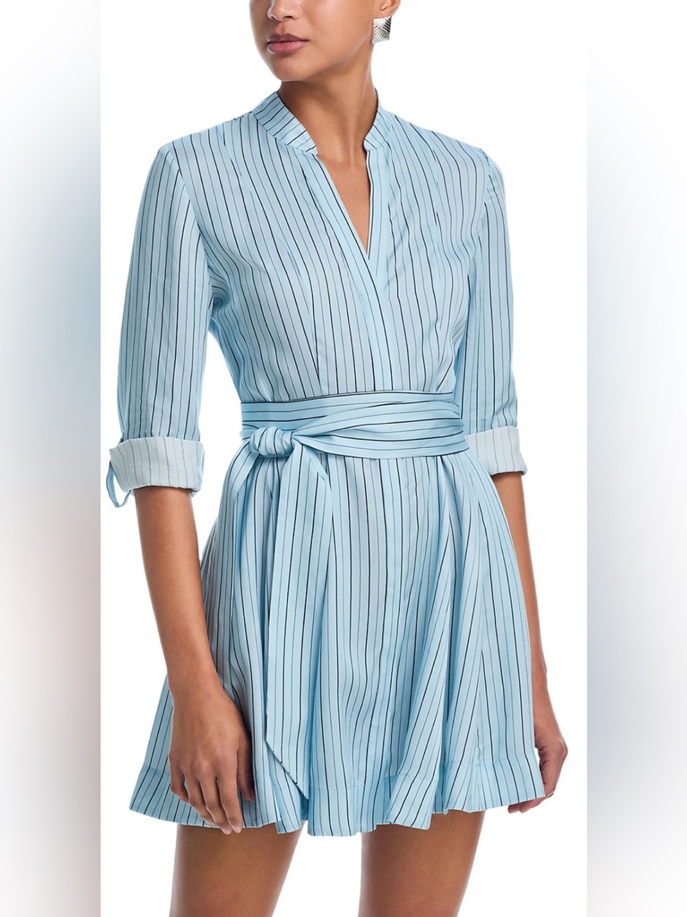 Alice + Olivia Lucy Roll Cuff Dress